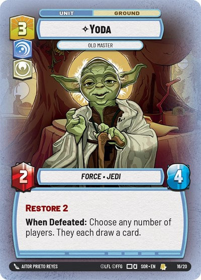 Yoda - Old Master - Foil