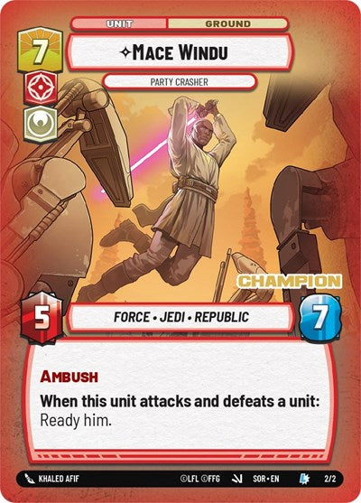 Mace Windu - Party Crasher (Champion)