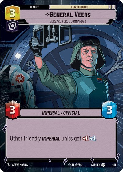 General Veers - Blizzard Force Commander (Hyperspace)