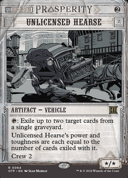 Unlicensed Hearse - Borderless - Showcase (Foil)