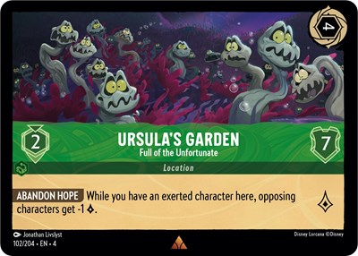 Ursula's Garden - Full of the Unfortunate