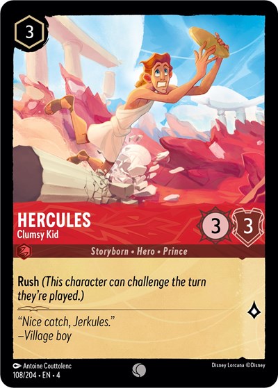 Hercules - Clumsy Kid - Foil