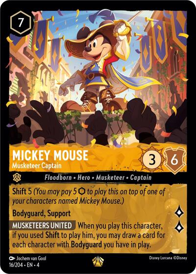Mickey Mouse - Musketeer Captain