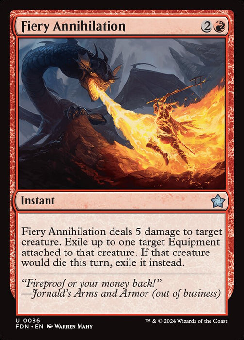 Fiery Annihilation (Foil)