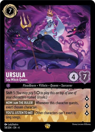 Ursula - Sea Witch Queen - Foil
