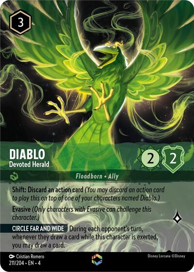 Diablo - Devoted Herald (Enchanted) - Foil