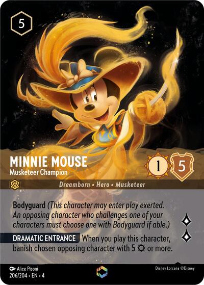 Minnie Mouse - Musketeer Champion (Enchanted) - Foil