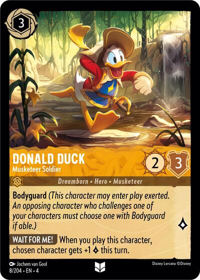 Donald Duck - Musketeer Soldier