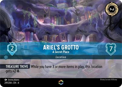 Ariel’s Grotto - A Secret Place (Enchanted) - Foil
