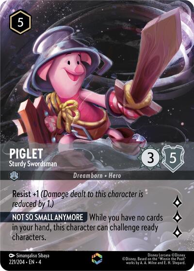 Piglet - Sturdy Swordsman (Enchanted) - Foil