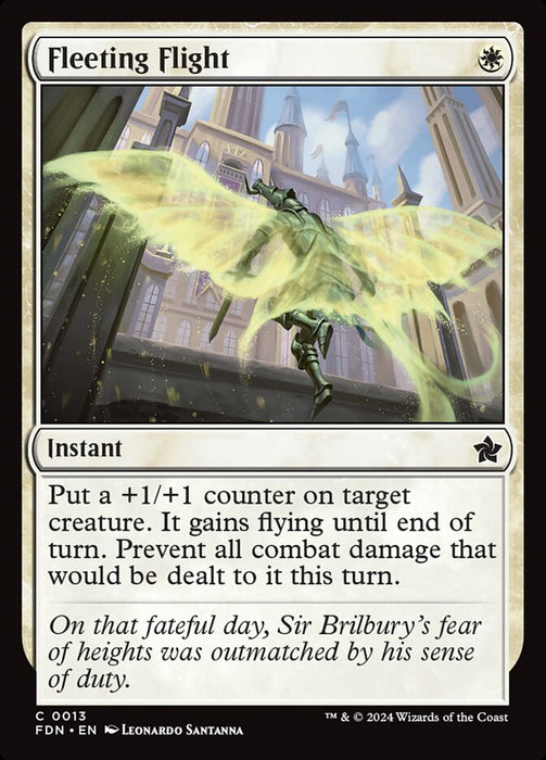 Fleeting Flight (Foil)