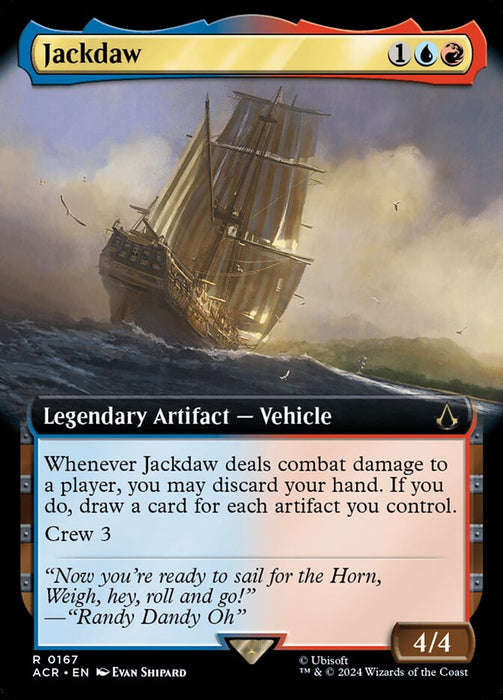 Jackdaw - Legendary- Extended Art (Foil)