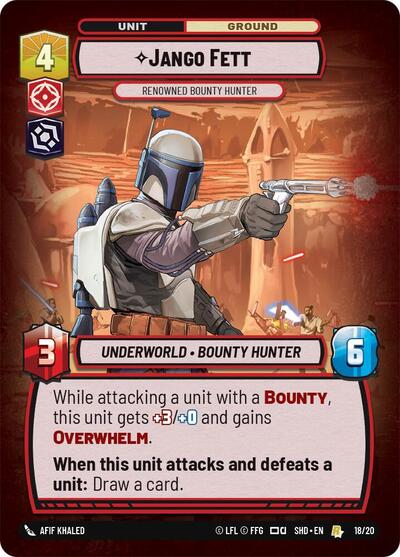 Jango Fett - Renowned Bounty Hunter