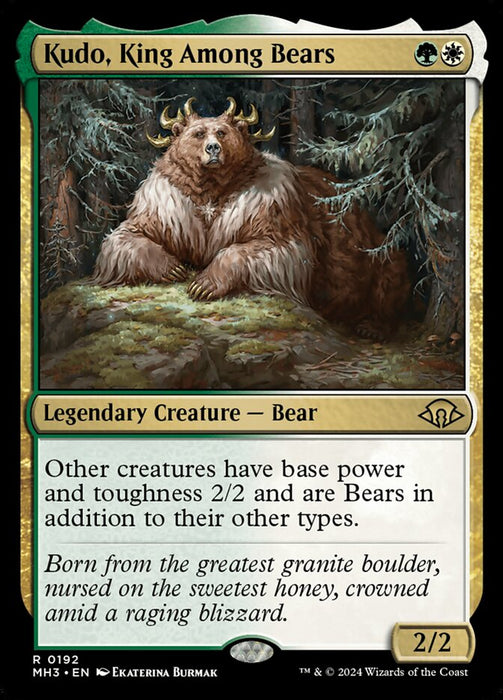 Kudo, King Among Bears - Legendary (Foil)