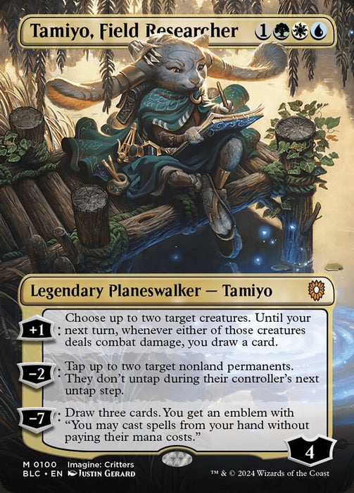 Tamiyo, Field Researcher - Borderless (Foil)