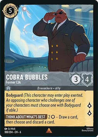 Cobra Bubbles - Former CIA - Foil