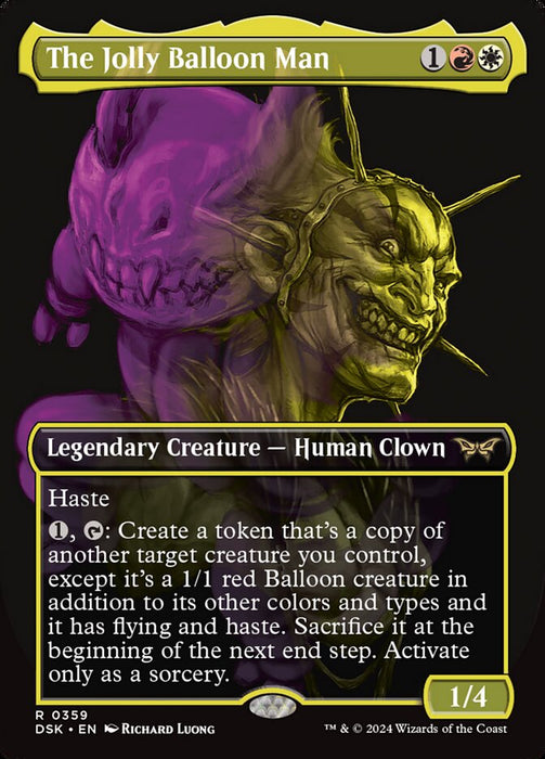 The Jolly Balloon Man - Borderless - Full Art - Legendary - Inverted (Foil)