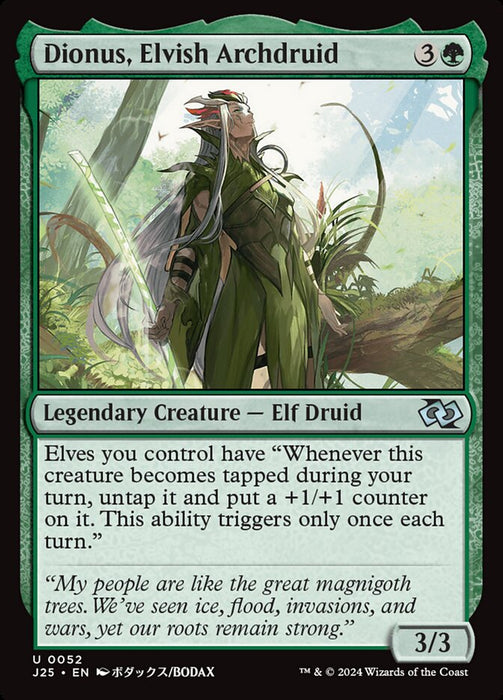 Dionus, Elvish Archdruid - Legendary