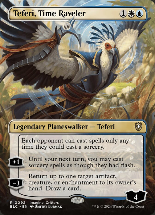 Teferi, Time Raveler - Borderless (Foil)