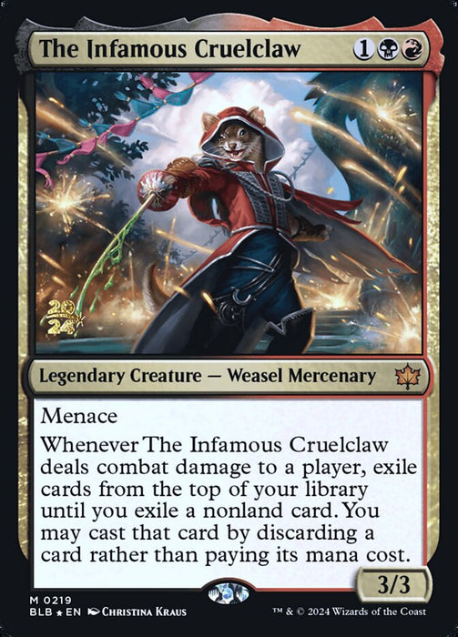 The Infamous Cruelclaw - Legendary (Foil)