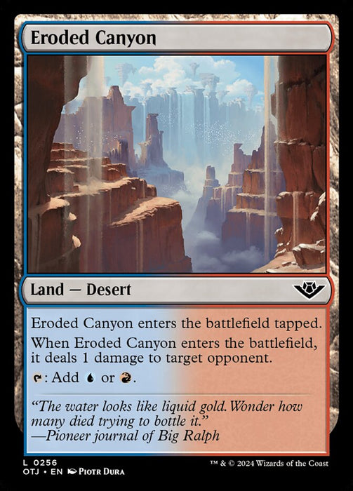 Eroded Canyon (Foil)