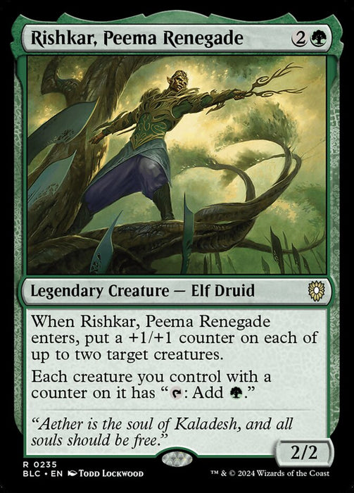 Rishkar, Peema Renegade - Legendary