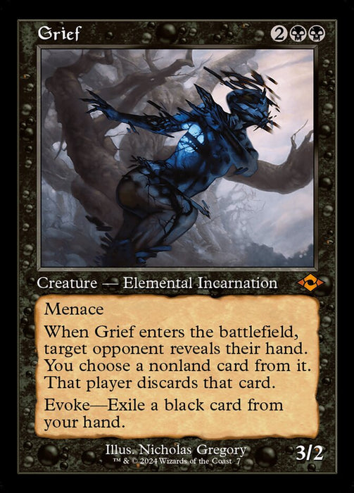 Grief - Retro Frame (Foil)