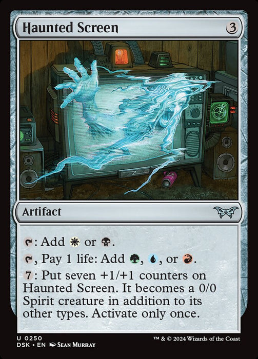 Haunted Screen (Foil)