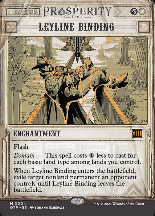 Leyline Binding - Borderless - Showcase (Foil)