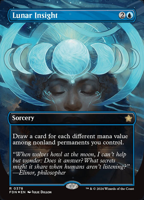 Lunar Insight - Borderless - Inverted (Foil)