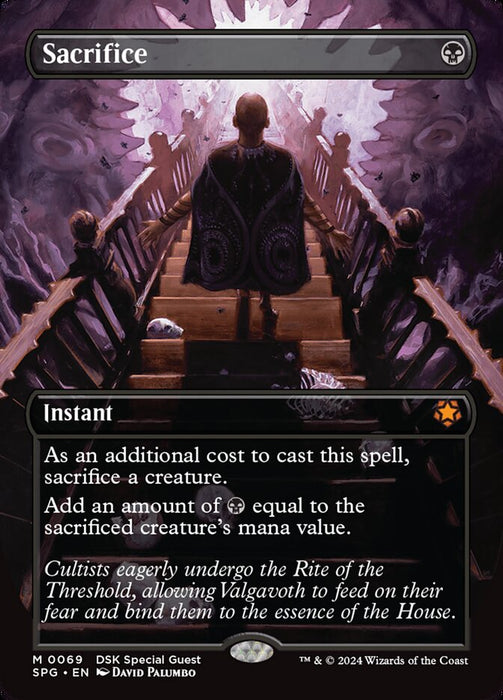 Sacrifice - Borderless - Full Art - Inverted