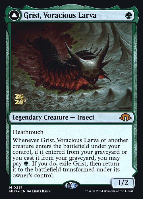 Grist, Voracious Larva // Grist, the Plague Swarm (Foil)