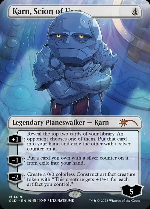 Karn, Scion of Urza - Borderless