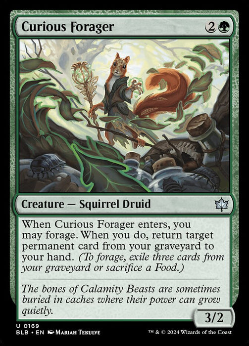 Curious Forager (Foil)