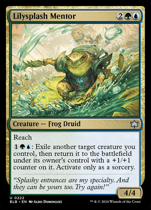 Lilysplash Mentor (Foil)