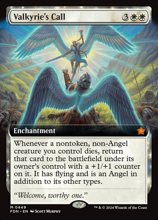 Valkyrie's Call - Enchantment - Extended Art