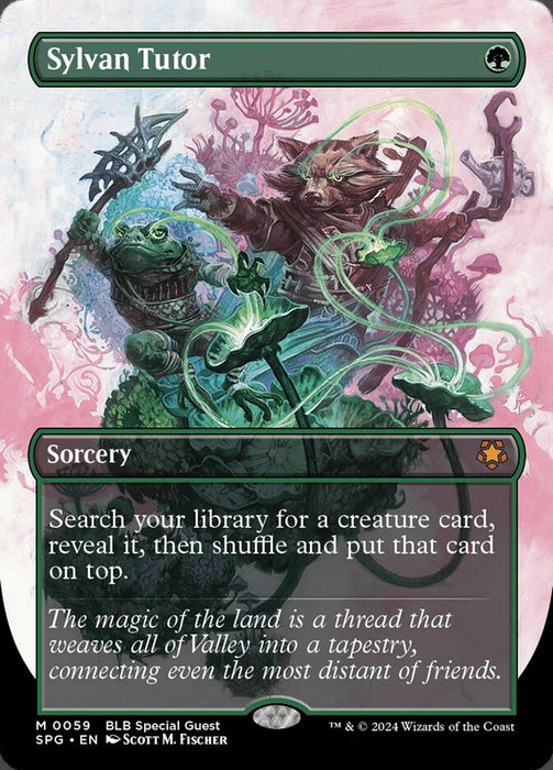 Sylvan Tutor - Borderless