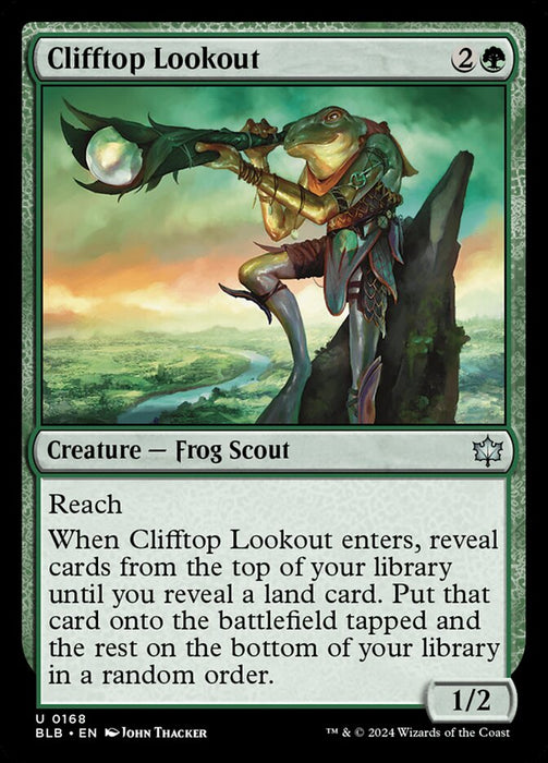 Clifftop Lookout (Foil)