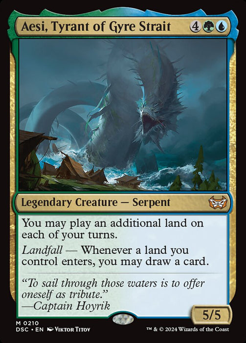 Aesi, Tyrant of Gyre Strait - Legendary