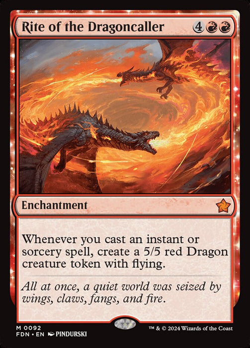 Rite of the Dragoncaller - Enchantment (Foil)