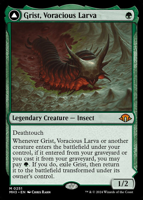 Grist, Voracious Larva // Grist, the Plague Swarm (Foil)