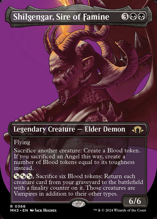 Shilgengar, Sire of Famine - Borderless - Legendary