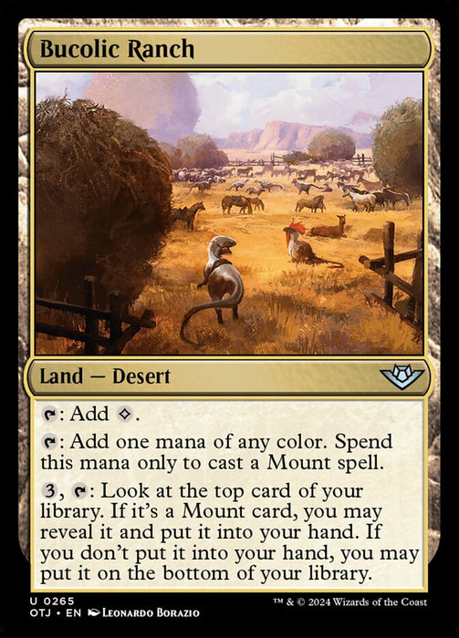 Bucolic Ranch (Foil)