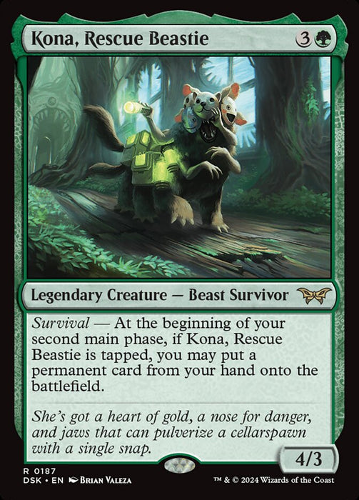 Kona, Rescue Beastie - Legendary (Foil)