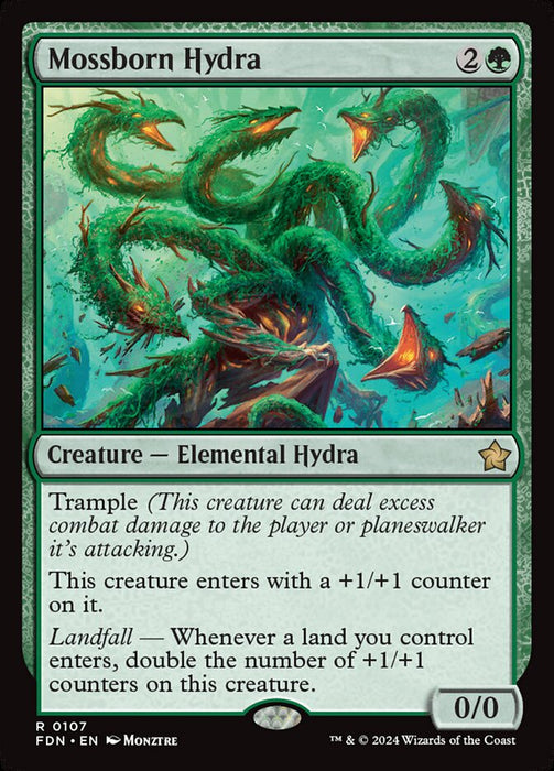 Mossborn Hydra (Foil)