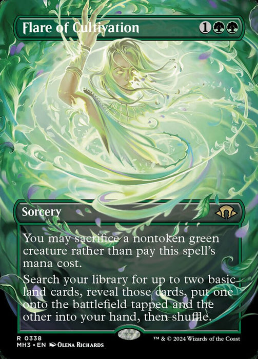 Flare of Cultivation - Borderless (Foil)