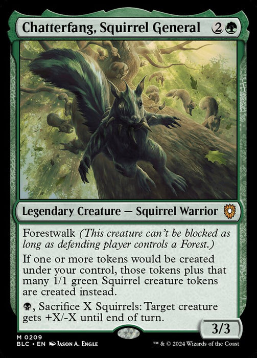 Chatterfang, Squirrel General - Legendary