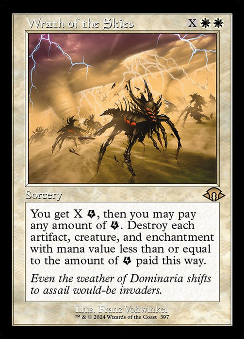 Wrath of the Skies - Retro Frame (Foil)