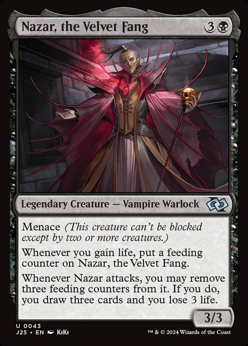 Nazar, the Velvet Fang - Legendary