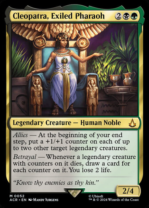 Cleopatra, Exiled Pharaoh - Legendary